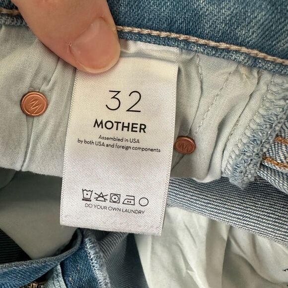 MOTHER | The Rambler Zip Ankle jeans Wash: Going Dutch Size 32 $248 retail - Picture 10 of 10